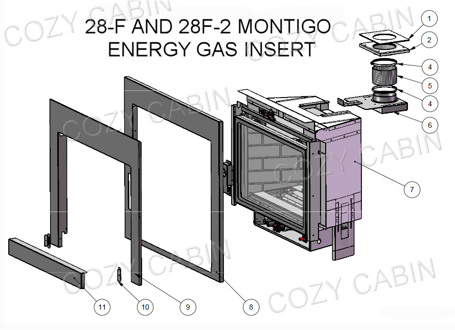 Gas Insert (28F/28F-2) #28F28F-2